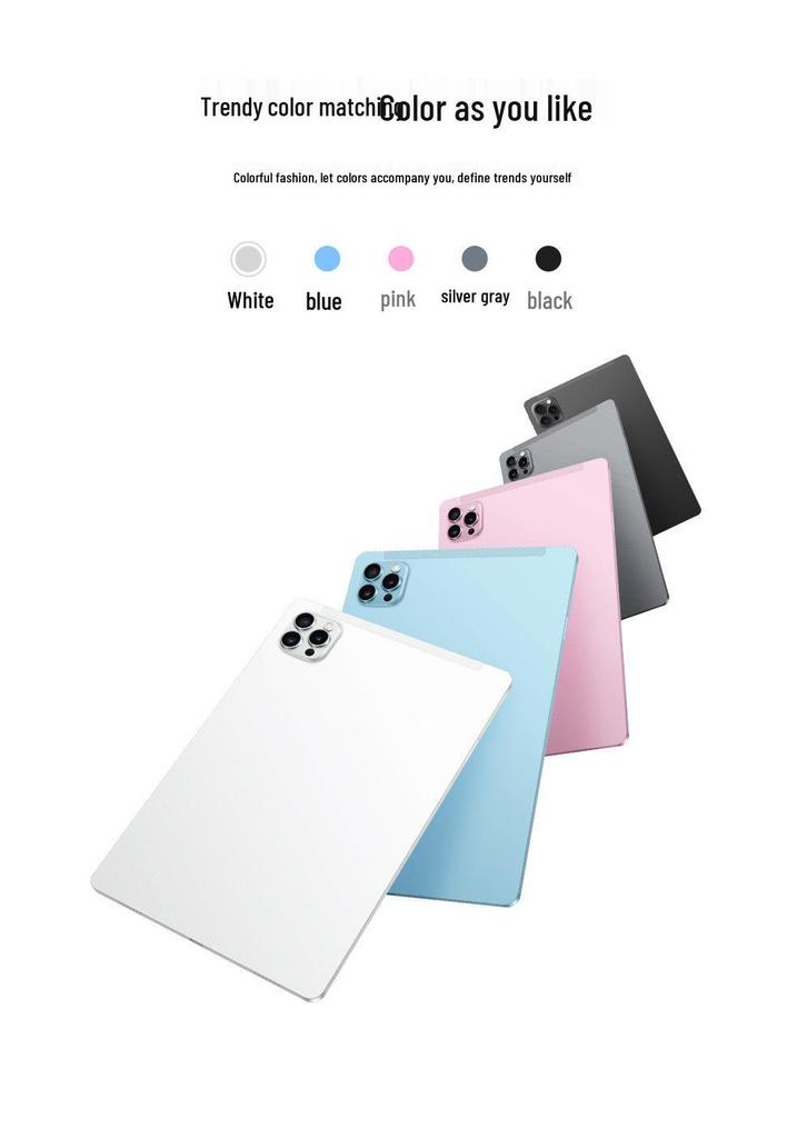 5G HD Full Screen Eye Protection Tablet for Students and Gaming