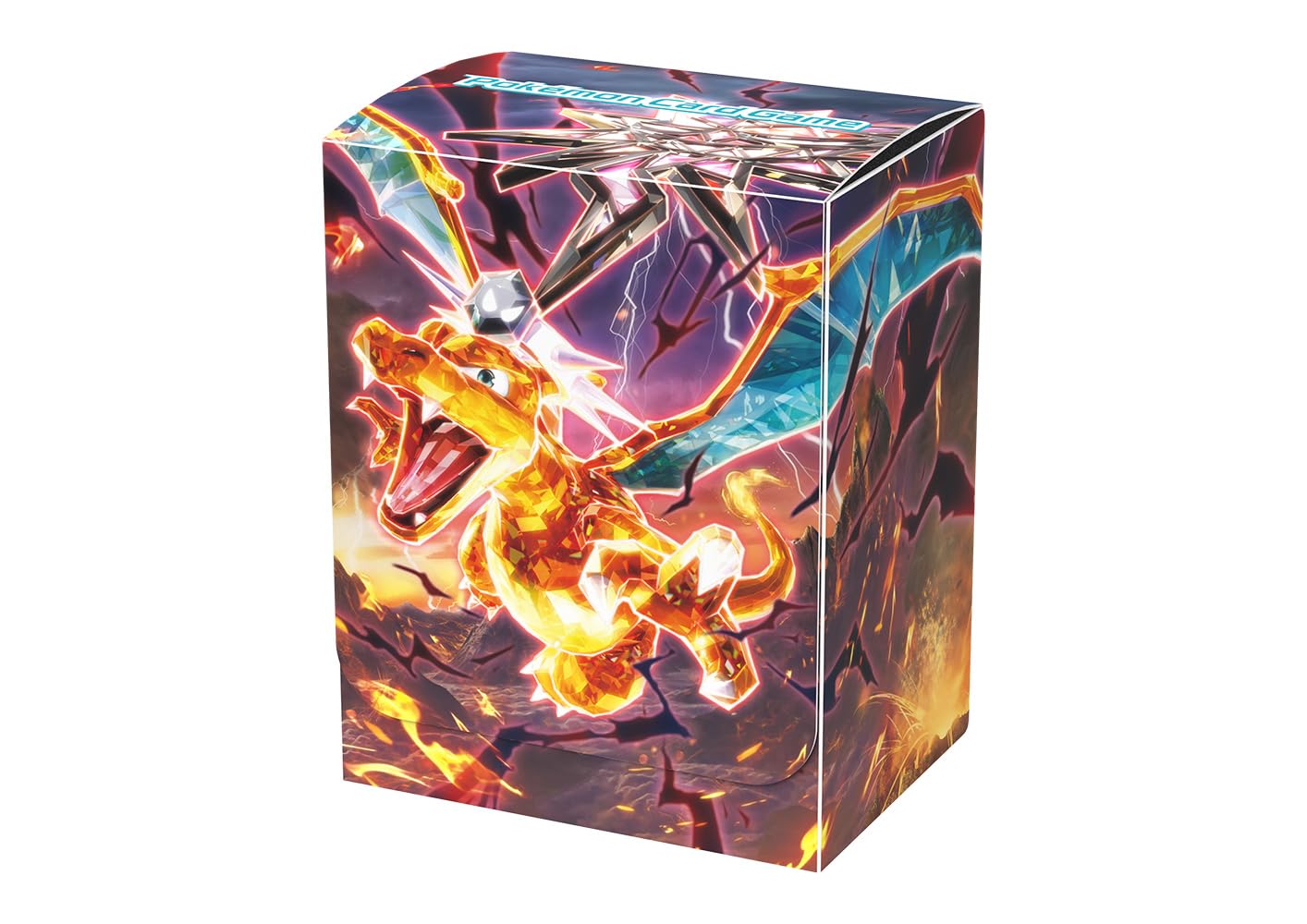 Колода для коллекционной карточной игры Dark Terrastar Charizard Pokémon Чехол чёрный