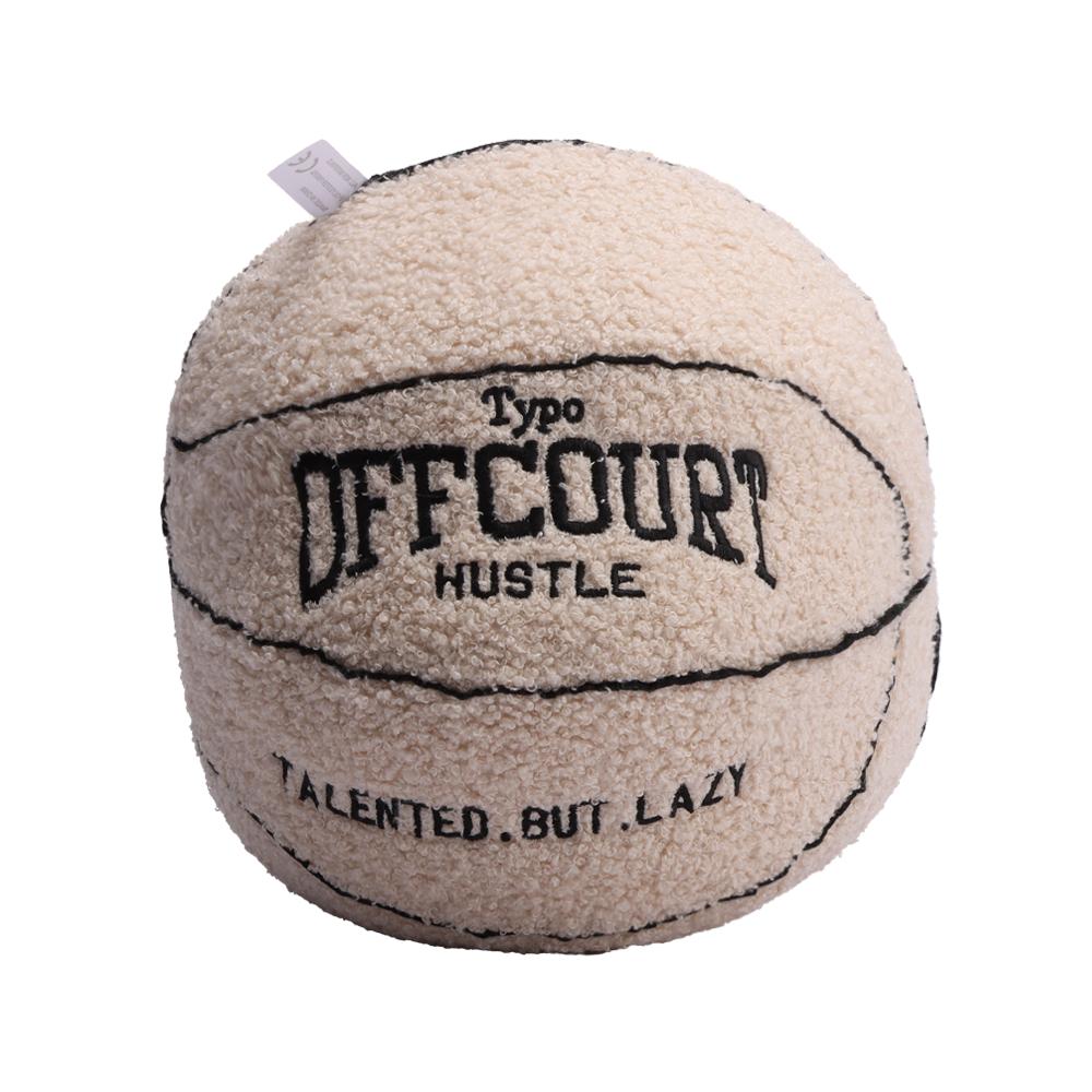 25CM Basketball Plush Pillow Soft Trendy Gift for Kids Boyfriend Home Decoration Birthday Present