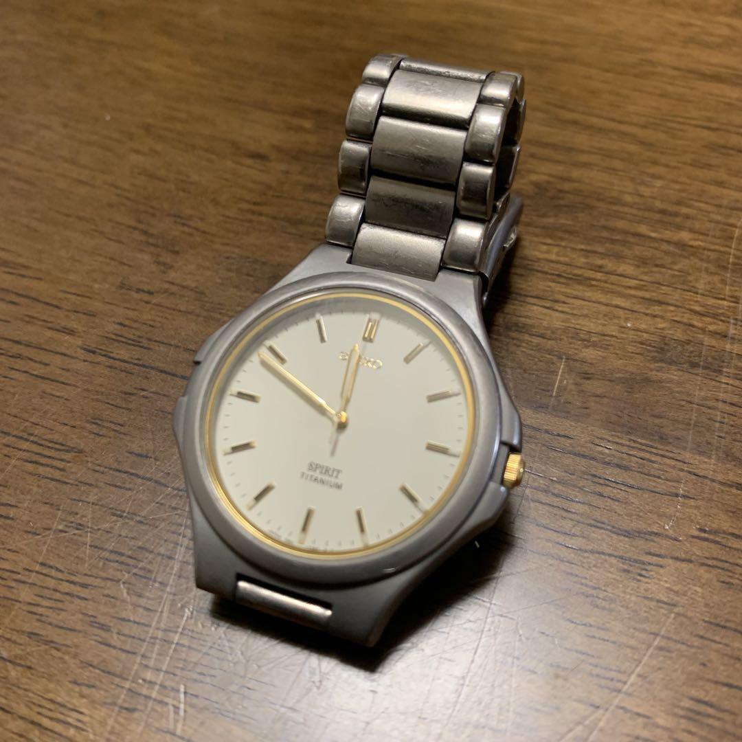 

[Б/У] Часы Seiko SPIRIT Титановые, Тонкие и Легкие, Рабочие