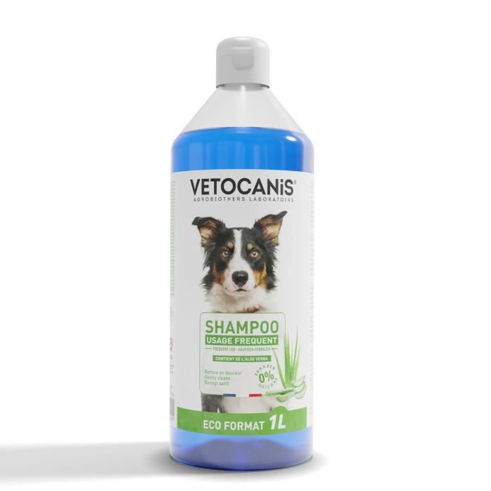 VETOCANIS Shampoing Pour Chien - Format Economique 1L