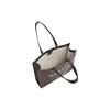 Bally Crystalia Commuter Fashion Classic Monogram Print Tote Bag Women Tote Bags Brown 6301348