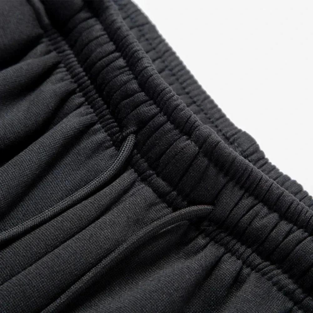 New Style Letter Print Sports Men's Fleece Lined Thick Hooded Long Sleeve Spring-Autumn Leisure Sports Pants