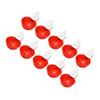 10pcs Chicken Waterers Small Automatic Poultry Watering Feeder Cups for Chickens Ducks Geese