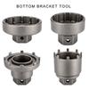 Bicycles Centre Shaft Socket Tool Bicycles Bottom Bracket Removal Sleeve Tool Splines Eight Tooth Centre Shaft Sleeve