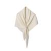 Plush Knitted Triangle Scarf Korean Style Cape Wraps Fashion Winter Shawl  Women/Men
