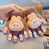 Plush Children's Five-Finger Gloves with Cute Animal Characters for Autumn and Winter