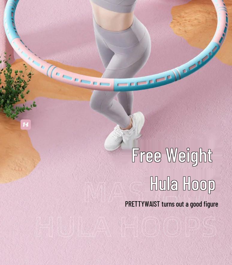 Detachable Adjustable Foam Hula Hoop for Adult Fitness