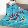 D-Dragon Quest Schleim Flanelldecke Winter Warme Überwurfdecke für Mädchen Jungen Couch Bett Bequeme Tagesdecke Sofabettbezug