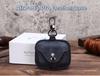 Genuine Leather Snap-Closure Flip Case for AirPods Pro