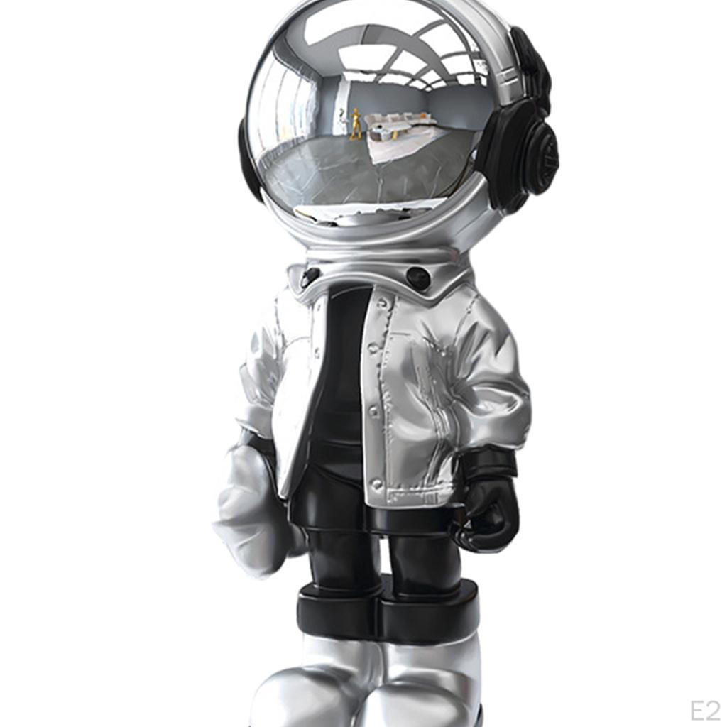 Soška astronauta Dárek Miniatury Doplňky pro Stolní Dekoraci Kancelář Děti