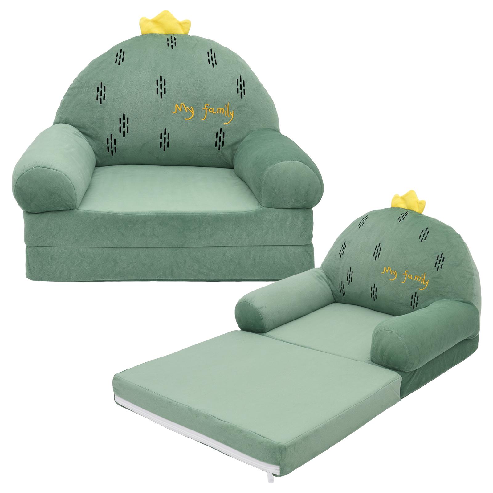 

Kids Sofa Bed Foldable Multi-Layer Toddler Couch Back Chair Plush Baby Lounge Chair Portable Lazy Children S Sofa Cushion