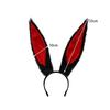 1Pc Christmas Rabbit Long Ear Headband For Women: Cosplay Bunny Girl Cute And Funny Headband Accessory