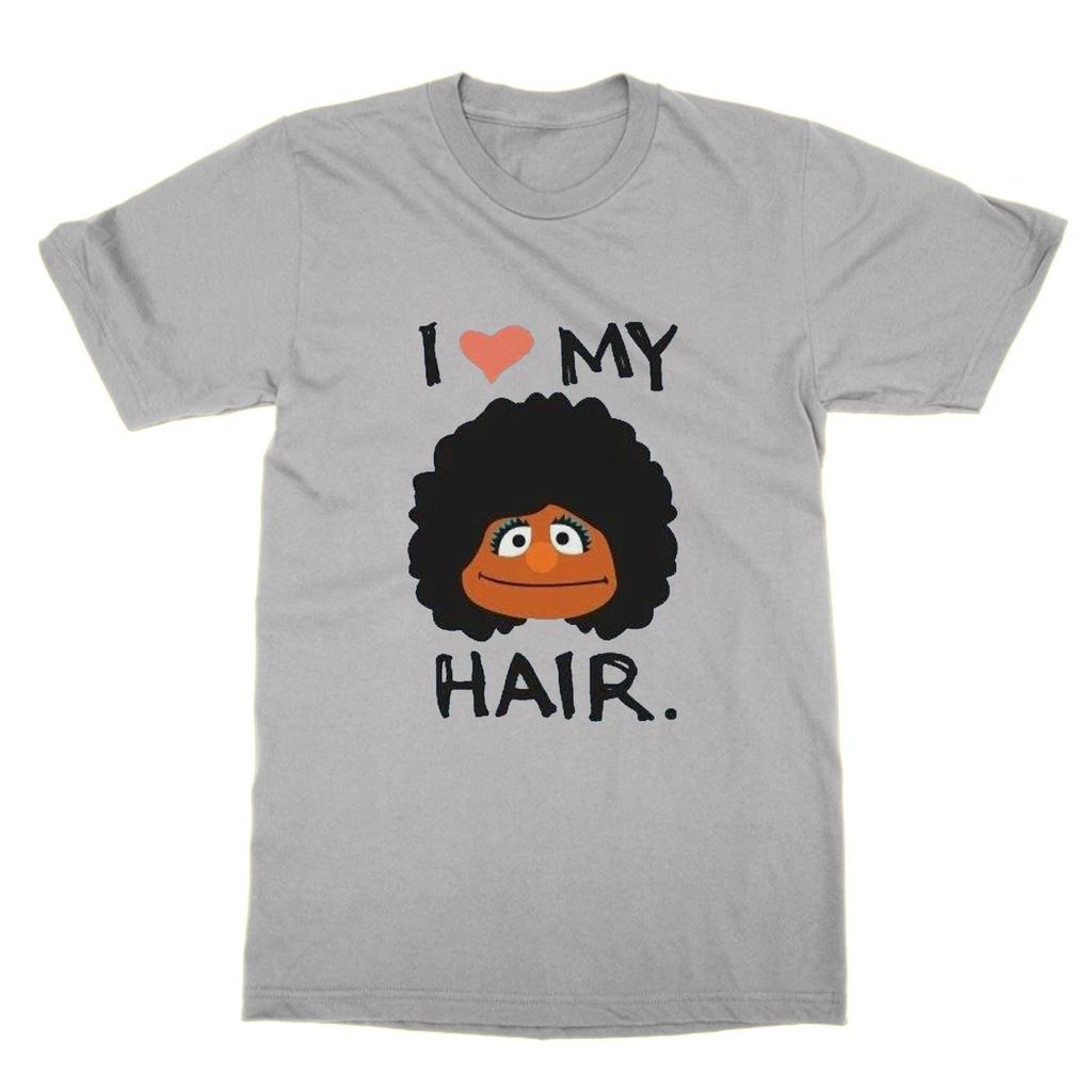 I Love My Hair T-Shirt Funny Statement African African Black Pride