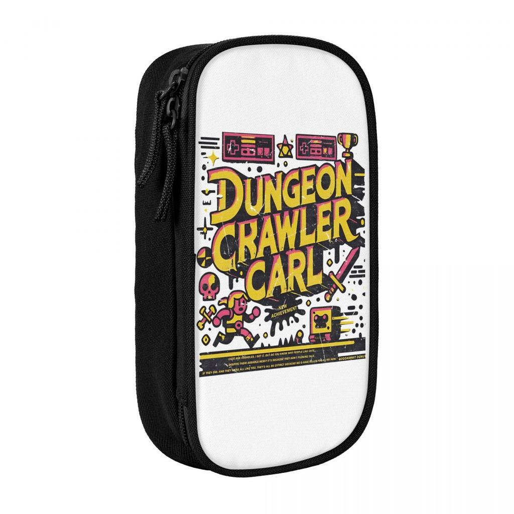 Cute Dungeon Crawler Carl Sci Fi Pencil Case Pencilcases Pen Large Storage Pencil Bags School Supplies Gift Stationery