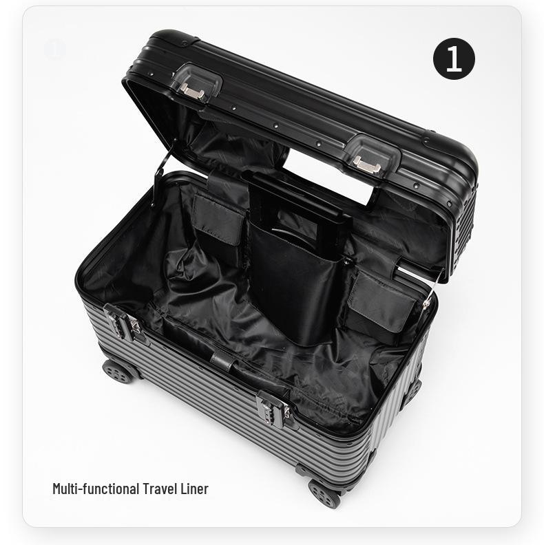 18" Aluminum-Magnesium Alloy Pilot & Photography Carry-On Trolley Case