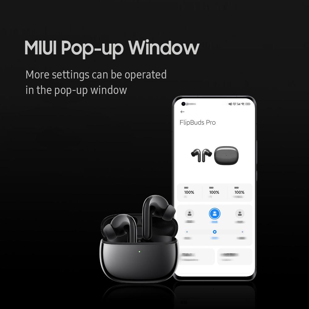 Buy Xiaomi FlipBuds Pro Noise Cancellation Earphone TWS BT5.2 Headset  Qualcomn QCC5151/aptX at affordable prices — free shipping, real reviews  with photos — Joom