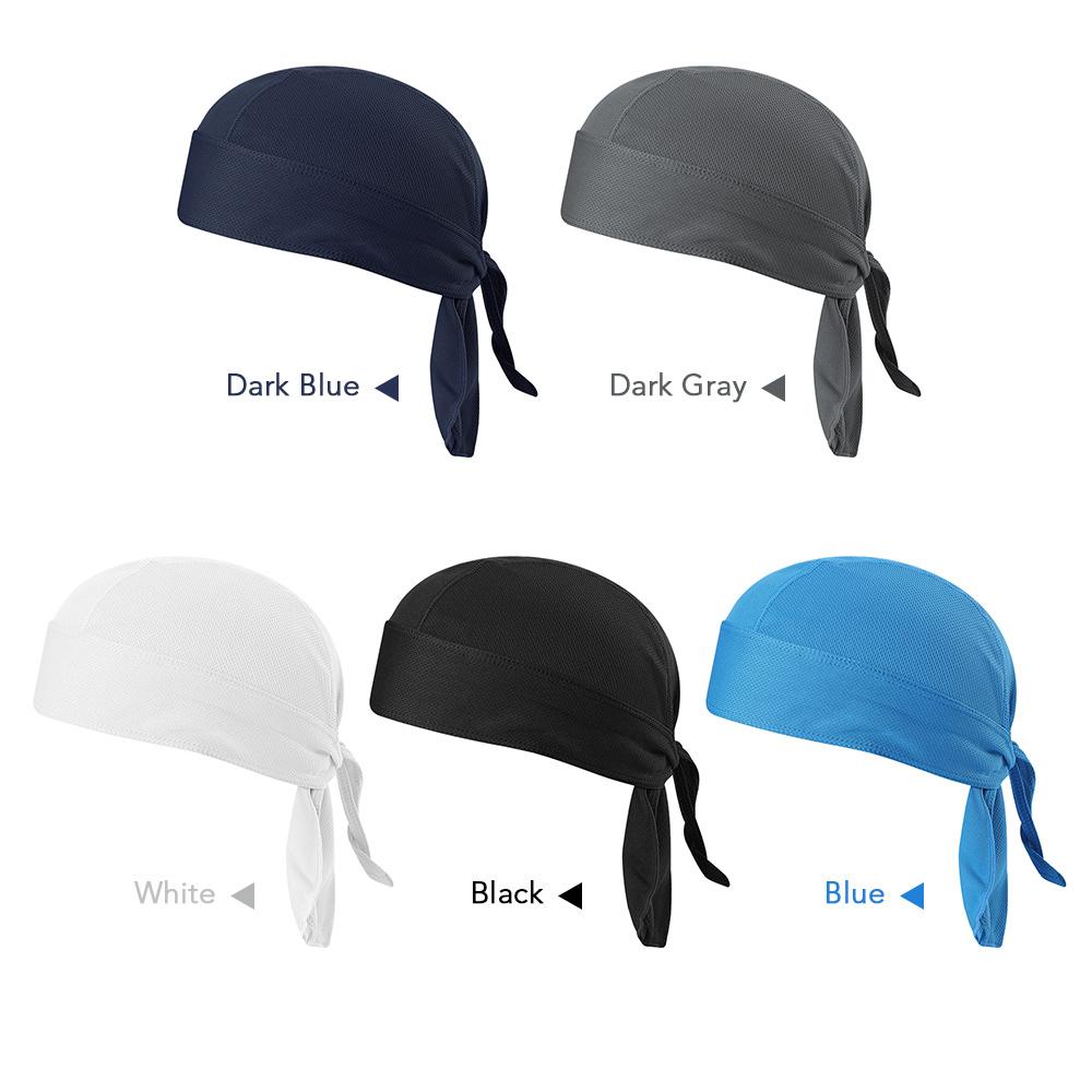 1pc Cycling Headscarf Quick-dry Sun-Protective Hat Bicycle Headband Sweat-wicking Cap Hard Hat Liner for Outdoor Cycling Sport