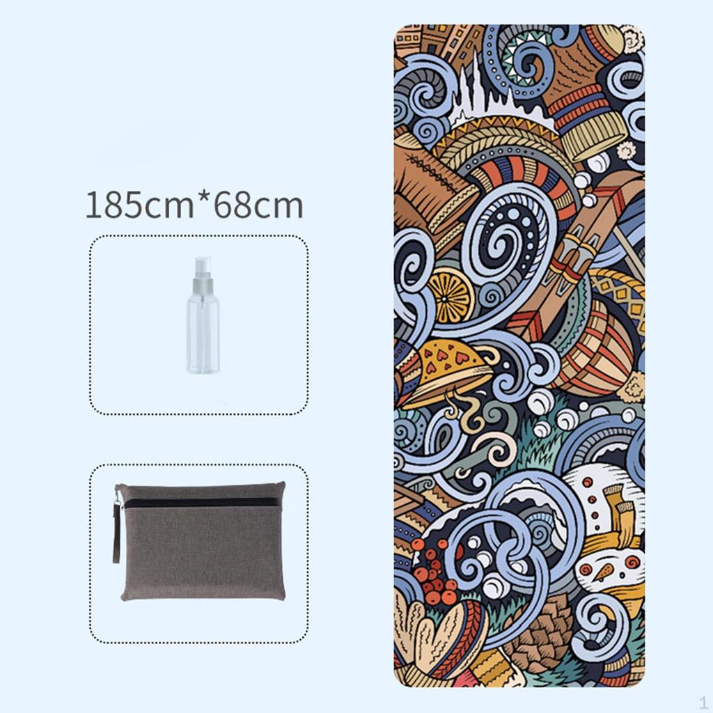 Mat Pad with Carry Bag High Density Exercise for Muscle Building Strength Training