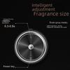 Luxury Aluminum Alloy Car Perfume: High-End Aromatherapy Accessory for Interiors