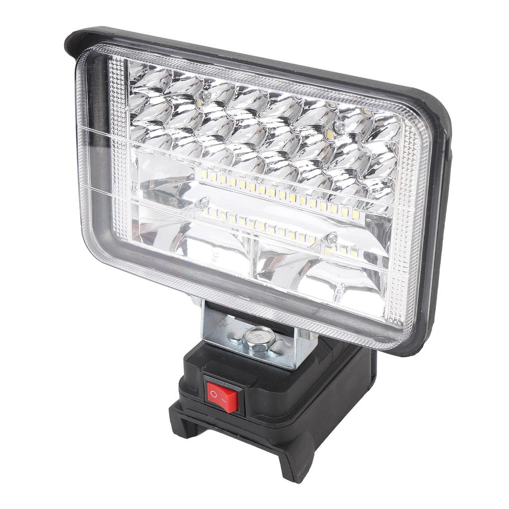 LED Work Light 2 USB Charging Port Portable Outdoor Flood Light for Camping Fishing