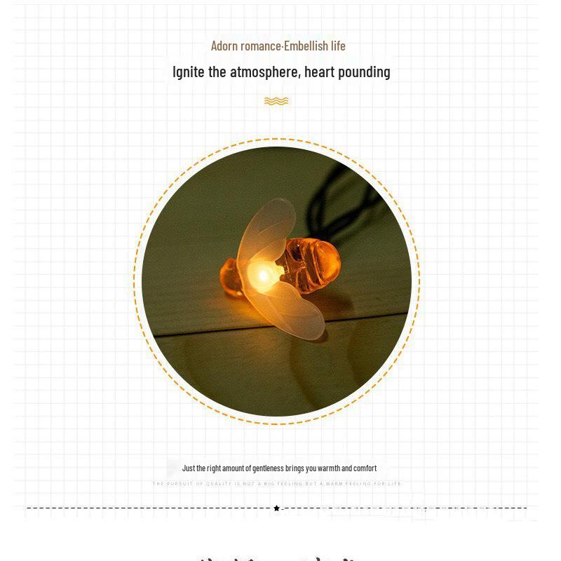 LED Solar Little Bee Waterproof Outdoor Fairy String Lights for Holiday Courtyard Decoration