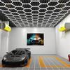 Modern Indoor Living Room Garage Light Hexagonal Splicing Tube Led Ceiling Honeycomb Light Lighting Fixture 110V/220V