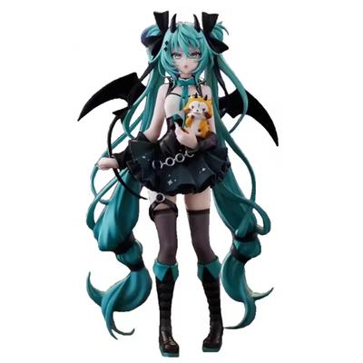 Sandėlyje! Greitas pristatymas! Hatsune Miku Rankų darbo PVC figūrėlė - Mažas velniukas Tamsusis angelas Chuyin Anime suvenyras