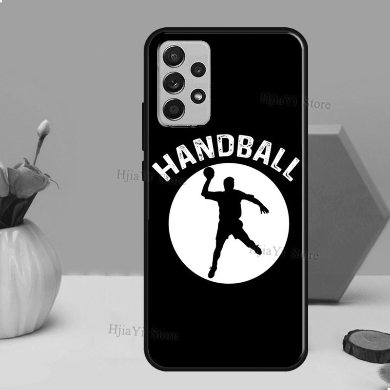 Handball Sport Case For Samsung A54 A34 A24 A14 A51 A71 A12 A22 A32 A52 A72 A73 A33 A53 A13 Back Cover