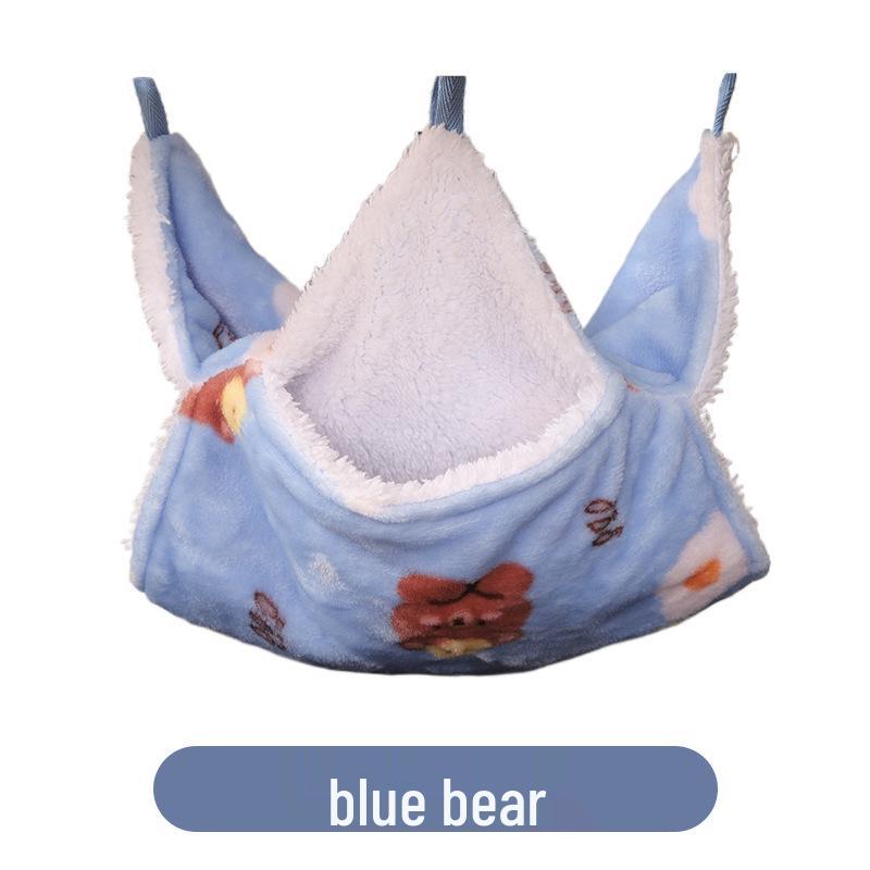 Small Pet Hammock: Cozy Autumn/Winter Sleep Sack for Sugar Gliders, Hamsters, and Squirrels