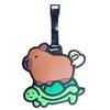 Unique Capybara Bag Pendant Cartoon Luggage Label PVC Identifier Japanese Kawaii Culture Inspired Portable Label