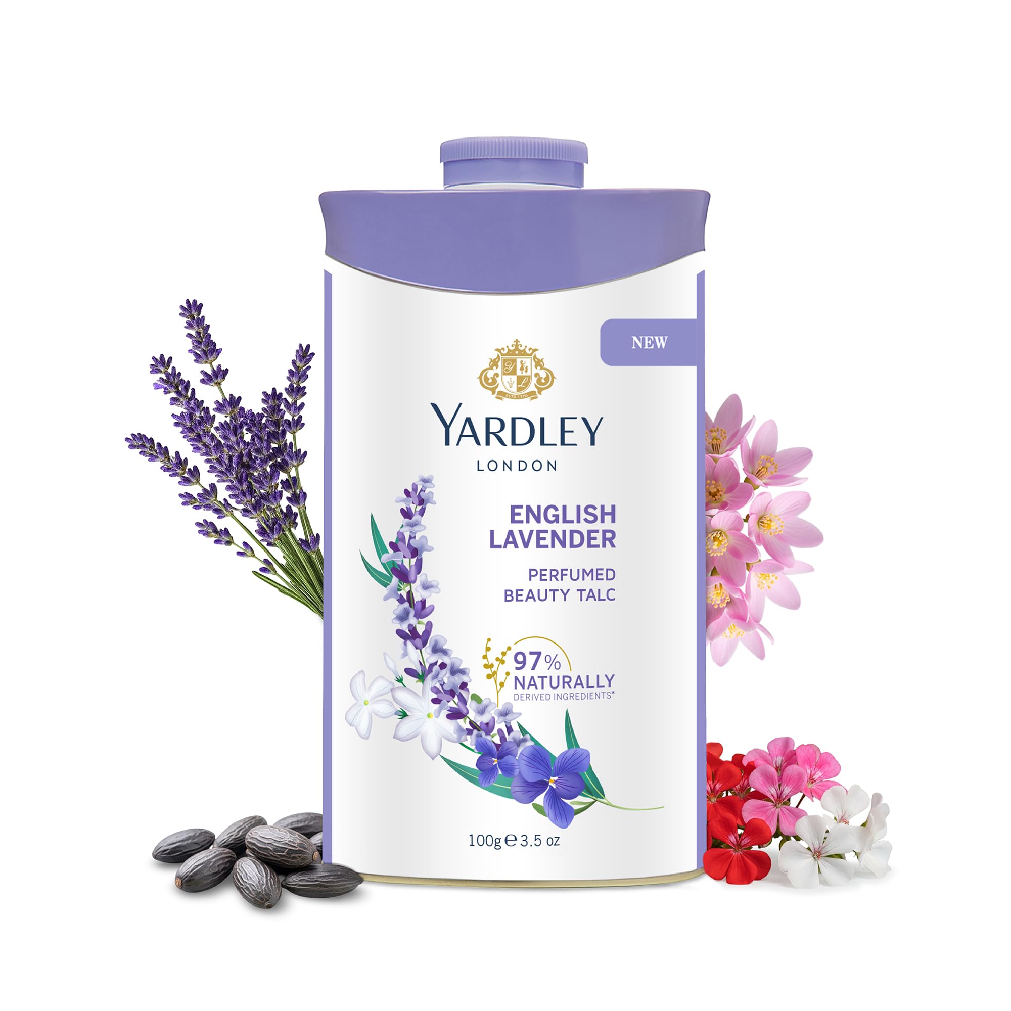 Парфюмированный тальк Yardley London English Lavender 100 г