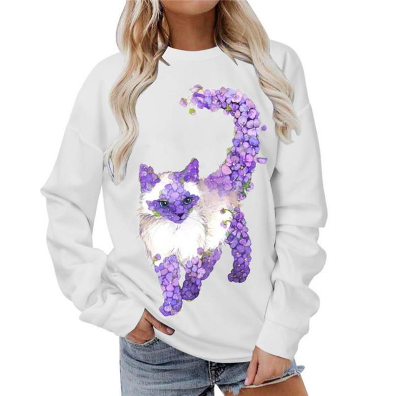 Женская футболка с принтом в виде граффити и чернил — фото 12