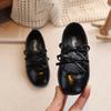 New Gold and Silver Styles for Little girls2026Breathable Leather Shoes, Children's Single Shoes, Autumn Fashion, Soft-soled Girls' Performance Shoes
