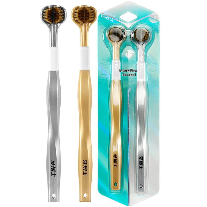 

Dr. Tooth Three-Sided Toothbrush