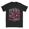 Elvira Mistress of The Dark Enormous Ratings T Shirt Cotton Clothing Vintage Short Sleeve Crewneck Tees Classic TShirts