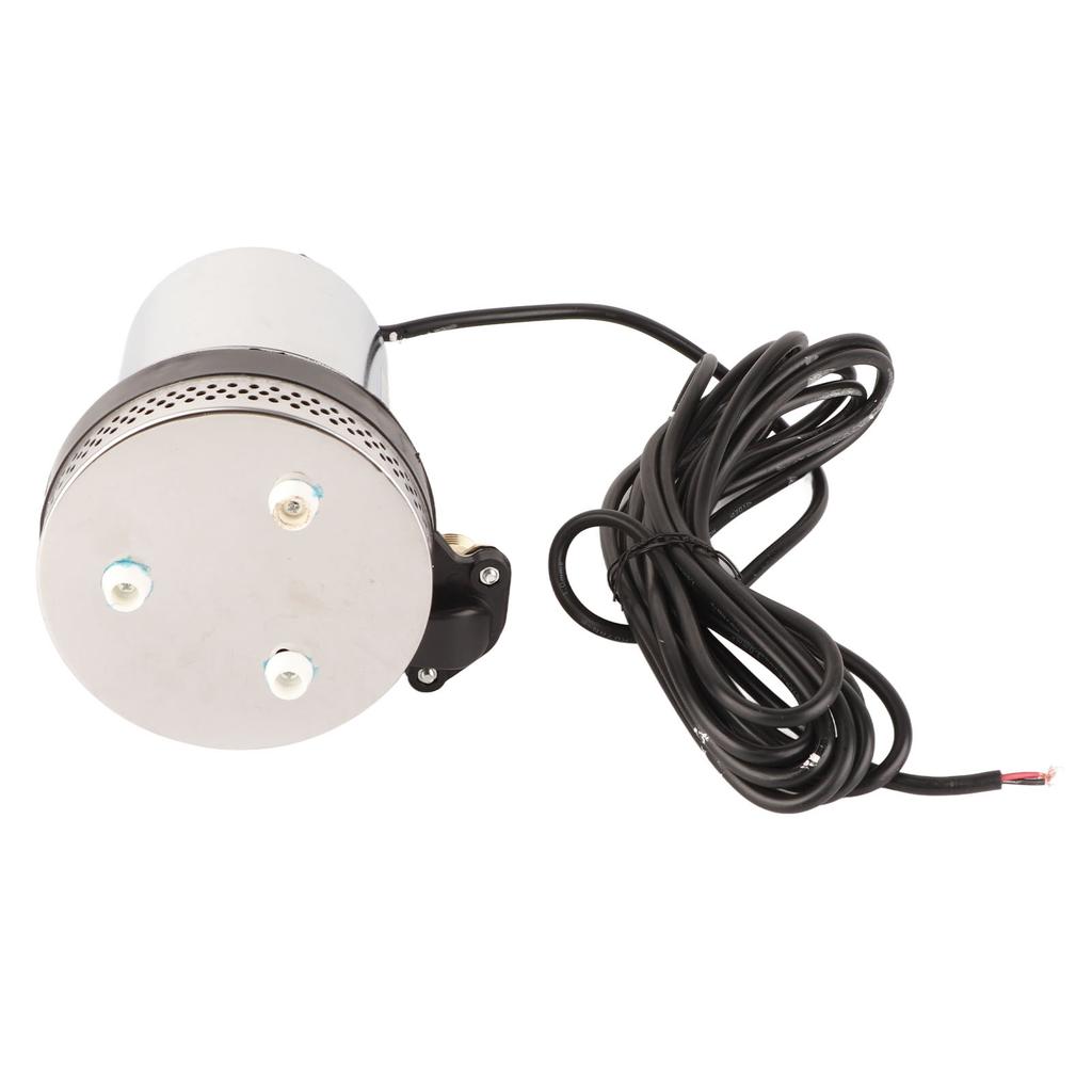 24V DC Submersible Pump 220W 3800rpm Maximum Head 36ft Submersible Water Pump 0.1Mpa Outlet