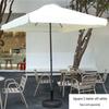 2m Square Outdoor Patio Sun Parasol