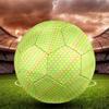 1pc Abstract Hexagonal Size 5 Soccer Ball Suitable for Match Training & Outdoor Use, Durable for Competitive Games, Tournaments Football, Practice - M