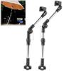 Stainless Steel   Umbrella Stand Holder with Screw Knobs, 360 + 180   for Car,  , Motorcycle