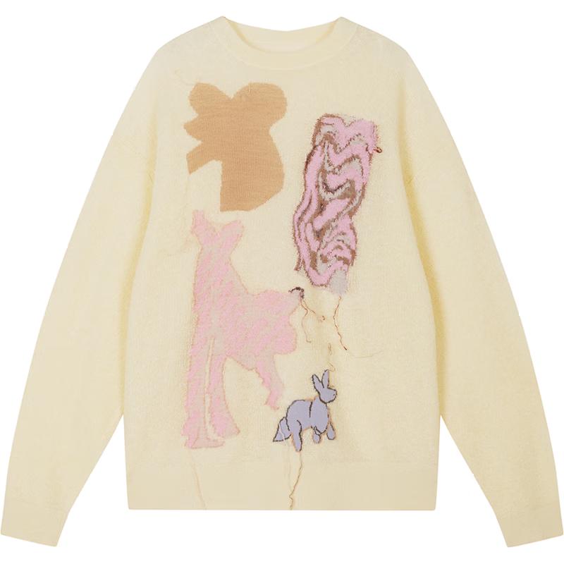 JNBY Women's Winter Mohair Blend Knit Sweater
