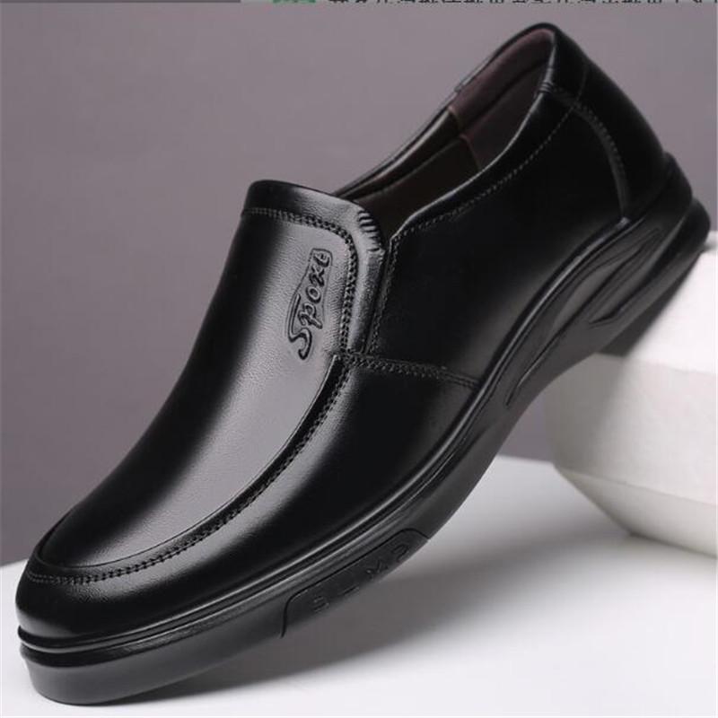 Handmade Men Shoes Genuine Leather Casual Shoes For Men Flat Platform Walking Shoes Loafers Breathable Sneakers Zapatos Hombre