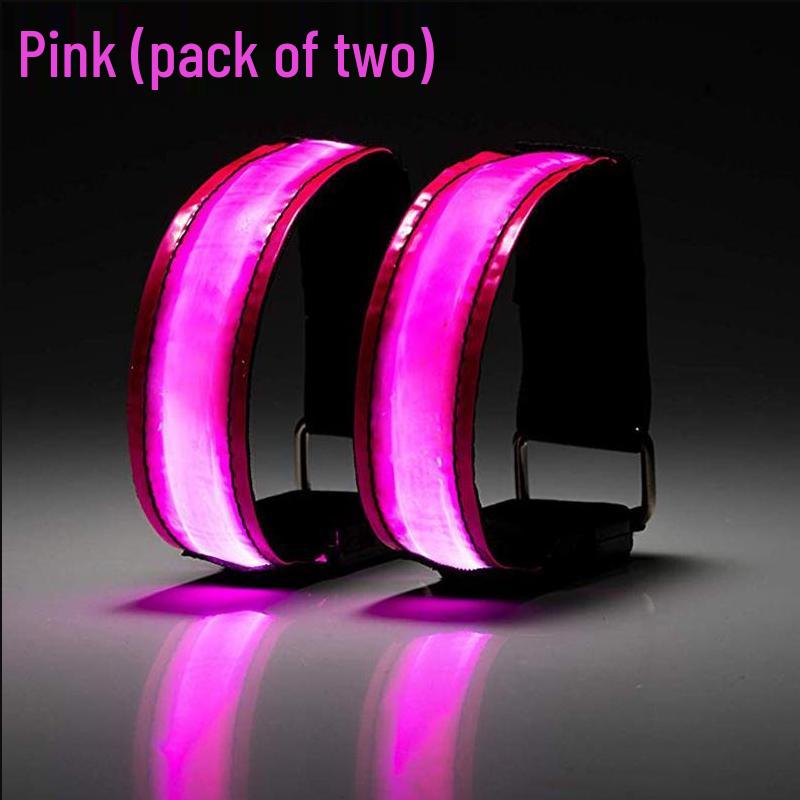 Light-Up LED Reflective Running Armband