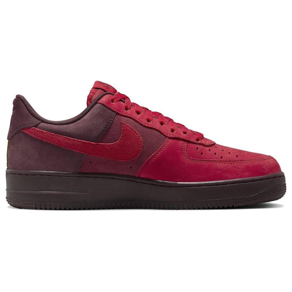 Nike Air Force 1 Low Layers of Love Men Sneakers Red University-Red Burgundy-Crush FZ4033-657