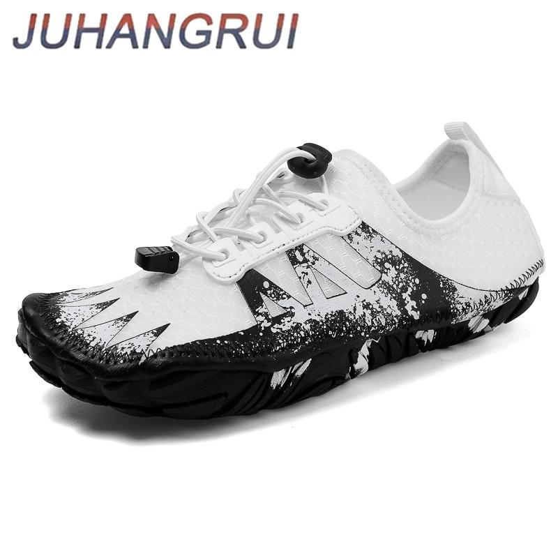 Men Aqua Shoes Breathable Sport Shoe Quick Dry River Sea Shoes Wading Water Shoe for Women Barefoot Beach Shoe Sneaker Anti-slip