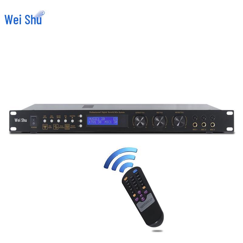 

Weishu CA-1000 KTV Digital Preamplifier & Effect Processor