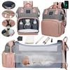 Multifunctional Maternity & Baby Bag: Large Capacity Stroller Hanging Bag for Moms