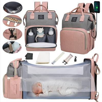 Multifunctional Maternity & Baby Bag: Large Capacity Stroller Hanging Bag for Moms
