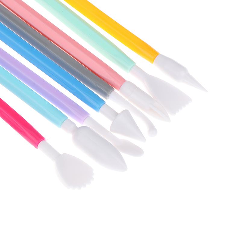 8/14Pcs Plastic Clay Sculpting Set Polyform Sculpey Set Polymer Modeling Clay Tools