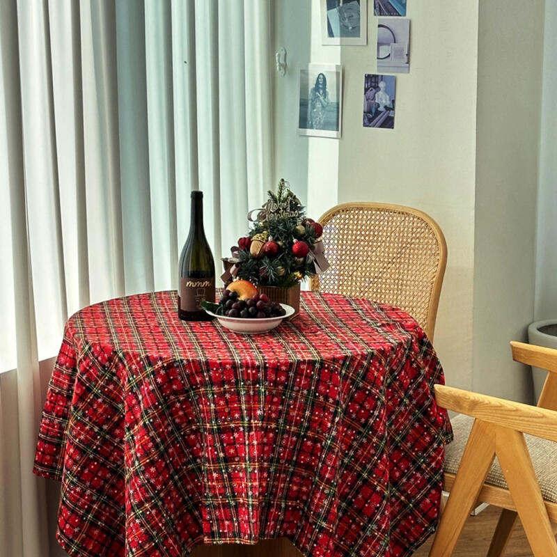 

Rough Cushion Marysnow Tablecloth 4size 01_2-person M (100x135cm)